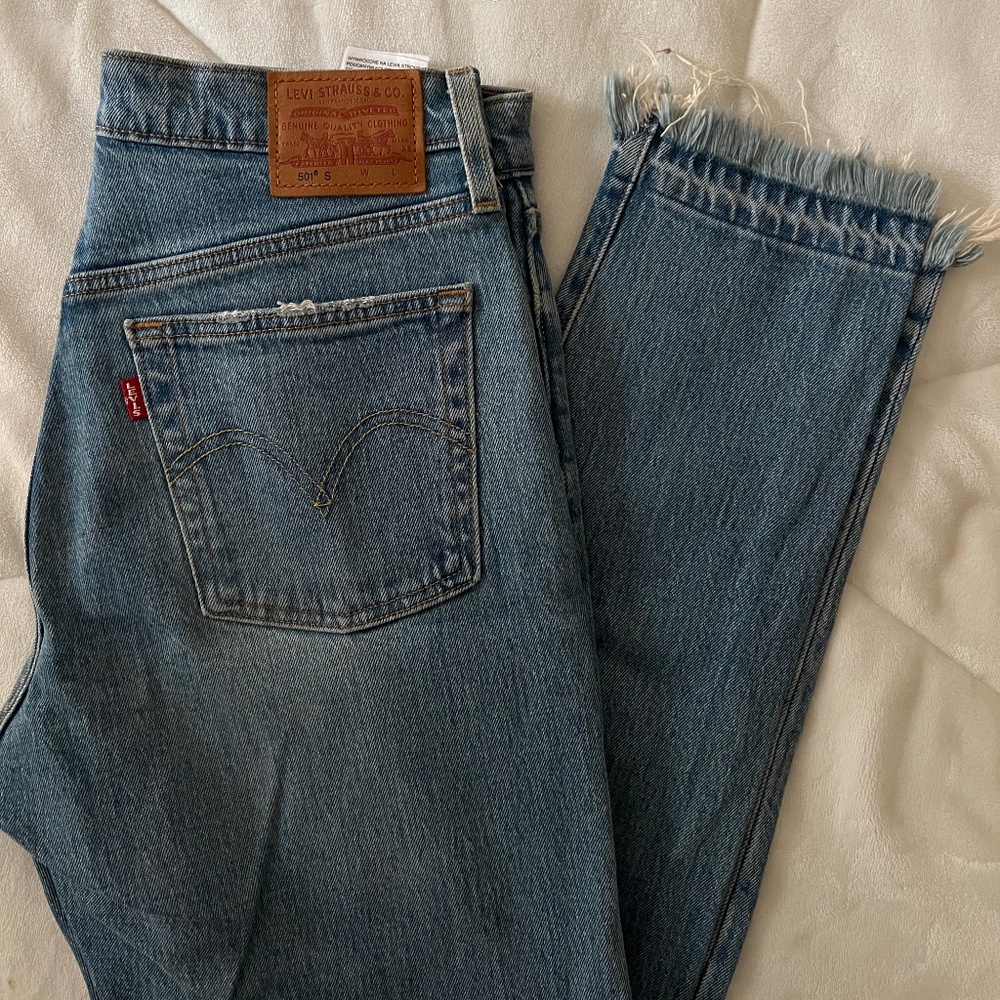 Levi’s 501 Skinny Jean - Blue Mark